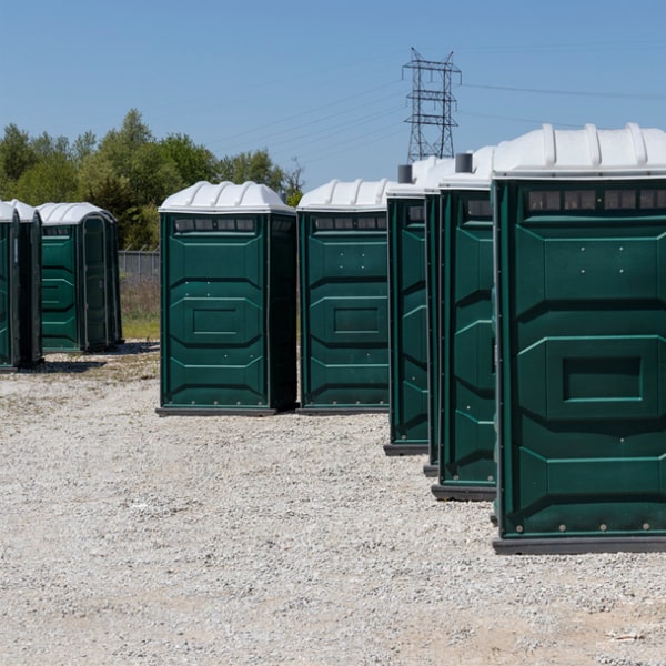 how long can i rent the event portable toilets for