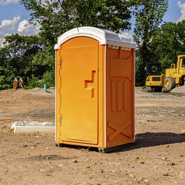 what is the cost difference between standard and deluxe portable restroom rentals in Louisville Kentucky